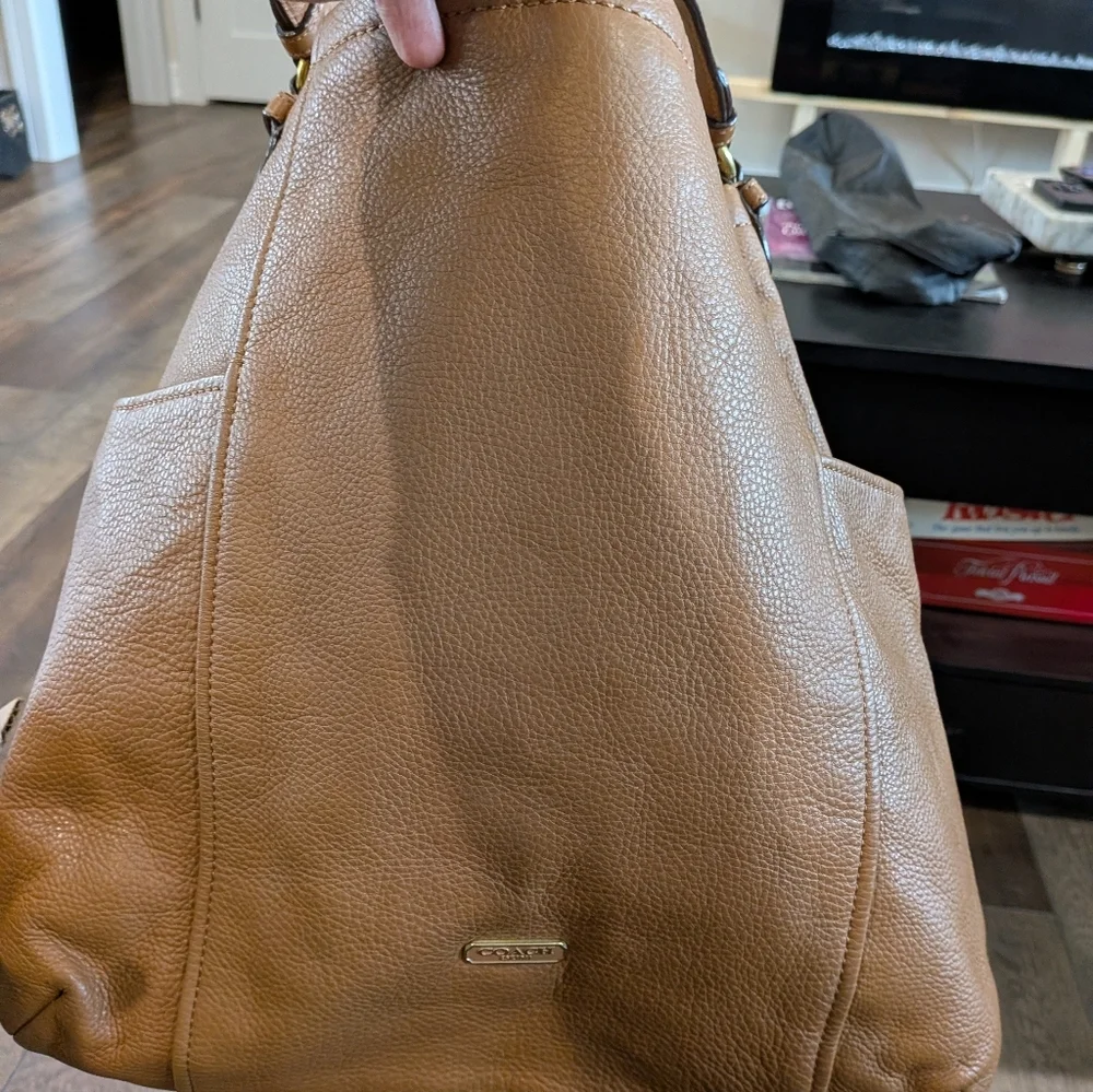 Coach Hobo British Tan Shoulder Bag